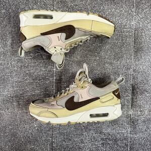 Women's Nike Air Max 90 Neapolitan Futura Beige Sail Brown Sz 6.5 (DZ4704-100)